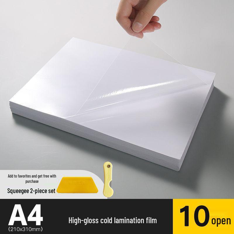 Self-Adhesive Transparent Photo Lamination Film for Leaf Specimens & Refrigerator Magnets