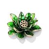 Lotus Brooch, High-end Women's Exquisite Enamel Lotus Brooch, Niche Design Sense Brooch