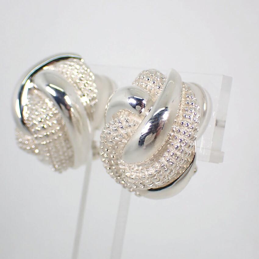 [Used] TIFFANY/Tiffany 925/Twisted Rope Earrings/j52-6