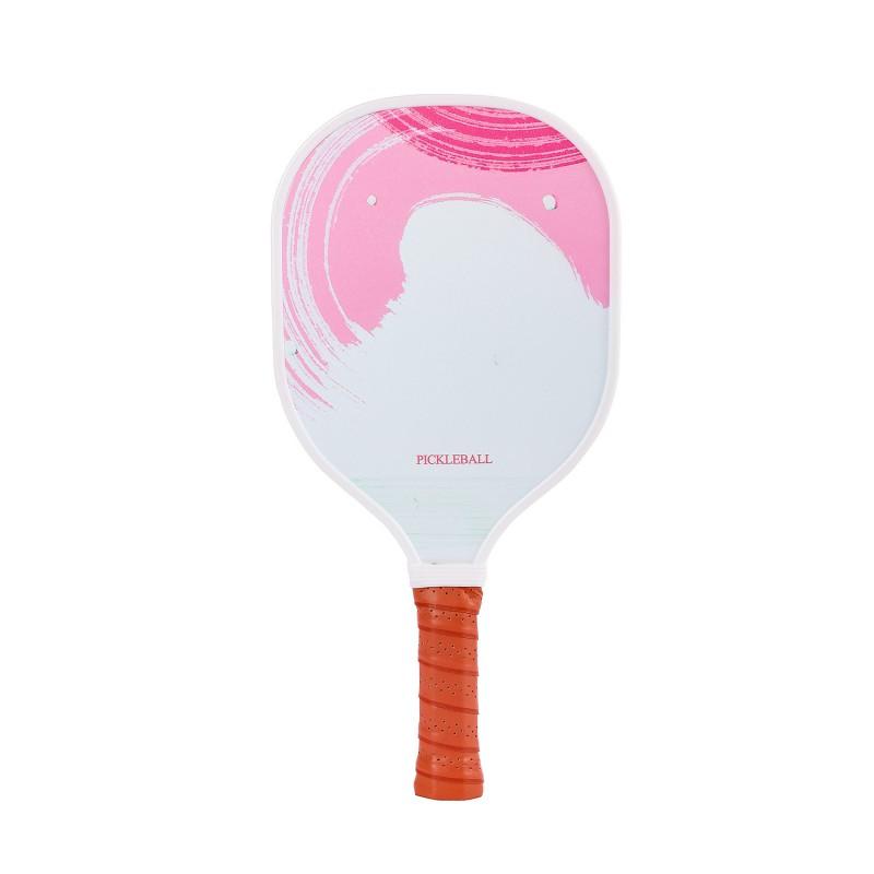 Wooden Pickleball Paddle Integrated PP Edge Outdoor Sports Racket