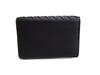 Authentic BOTTEGA VENETA Intrecciato Black Leather Business Card Holder #b110  Open Box