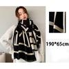 190*65cm Winter Wraps Scarf Women Lady Fringed Shawl New Cashmere Shawl