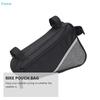 Waterproof Triangle Front Bike Bag Compatible With Mountain And Road Bikes Handlebar Mounted Anti-Splash Cycling Storage