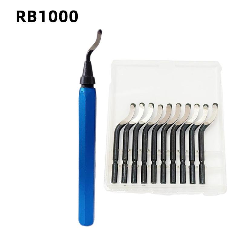 Metal Handle Deburring Knife: Manual Scraper and Trimmer for Burr Removal