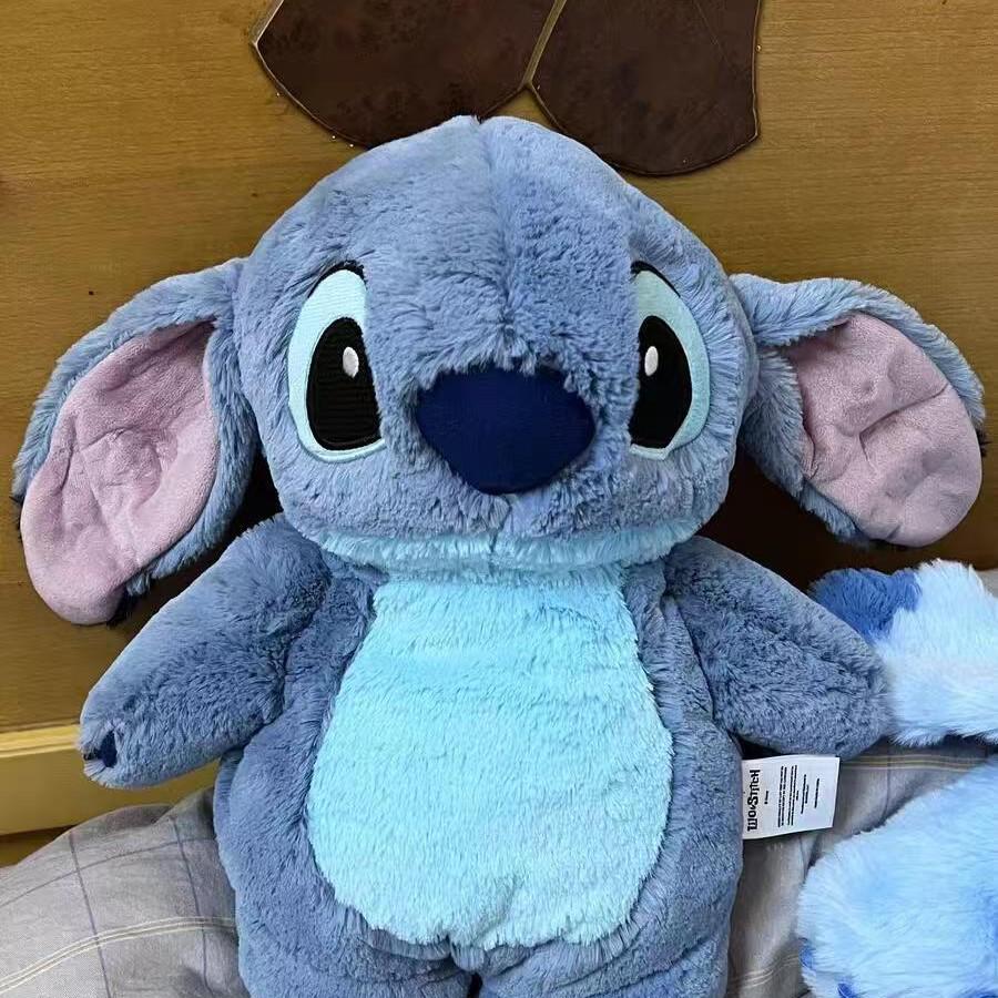 Stitch & Lotso Angel Plush Hand Warmer: Thickened Hot Water Bag for Warmth & Comfort