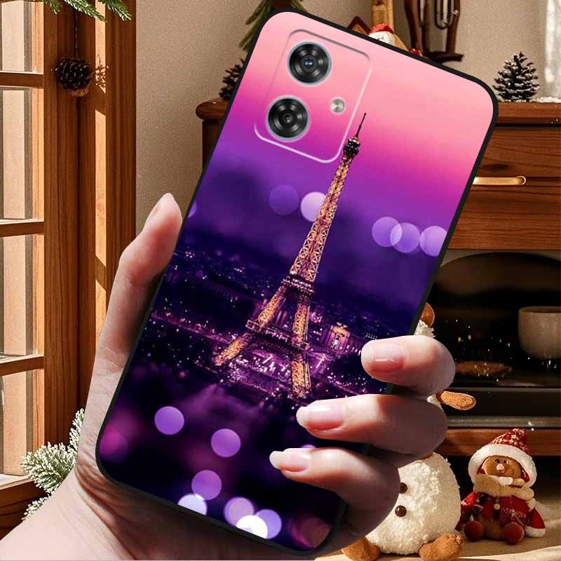For Moto G84 G54 5G Case Fashion Soft TPU Silicone Bumper Phone Cover for Motorola Moto G84 5G MotoG54 G 54 84 Coque Capa Cats