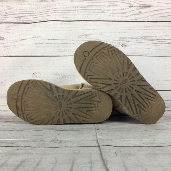 UGG Mouton Suede Short Boots Beige 23.0(USED)
