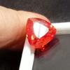 Natural Mexican Fire Opal Orange Trillion Cut 12-14 Ct Beautiful Gemstone