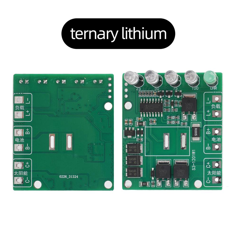 12V 12A MPPT Solar Charge Controller Solar Charging Board Lithium Battery Board Solar Charging Control Board