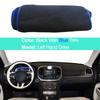 Car Dashboard Cover Carpet Dash Mat For Chrysler 300 300C LD Lancia Thema 2011- Auto Sun Shade Anti-UV Rug Pad Cushion
