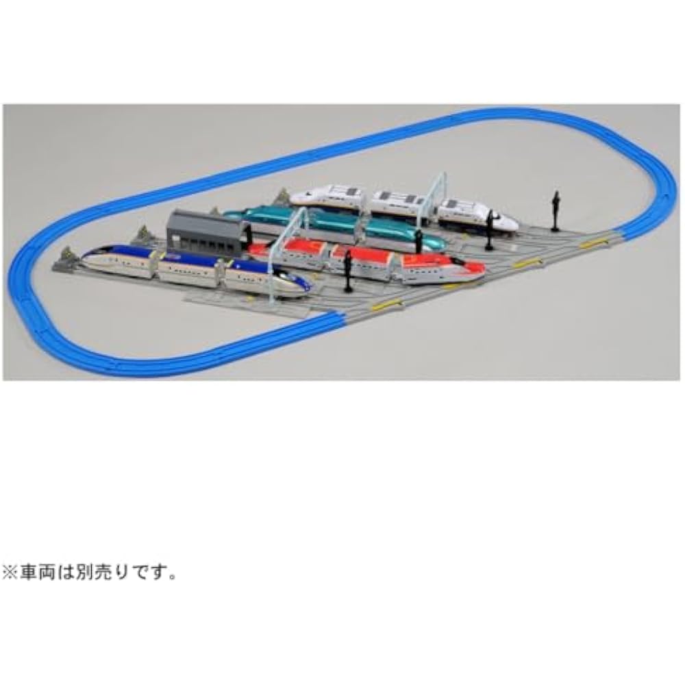 TAKARA TOMY (TAKARA TOMY) PLARAIL Let's Arrange Cars In a Cool Way! Depot Rail Set