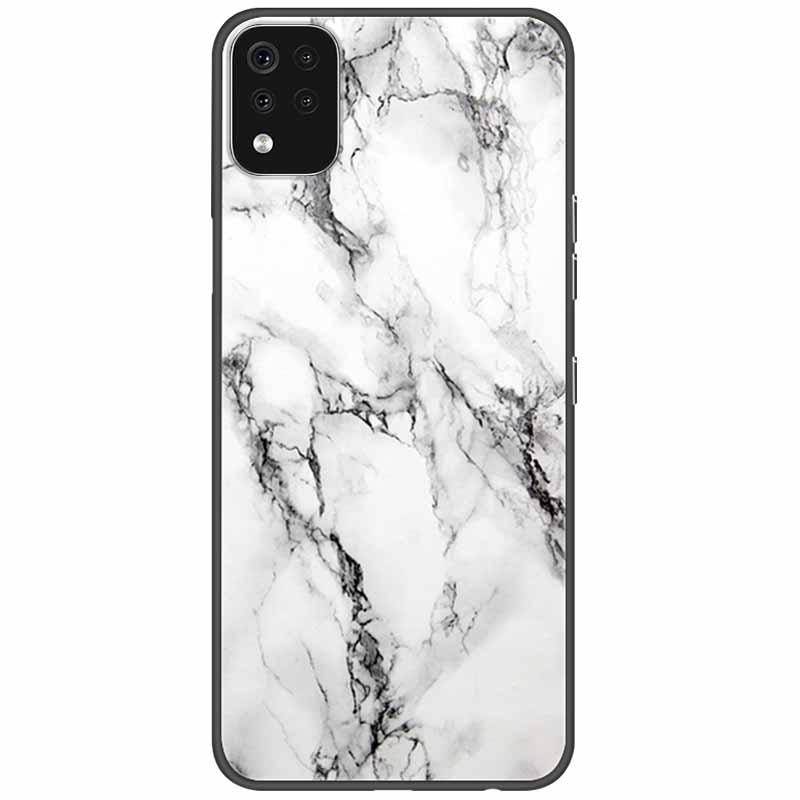 Phone Case For LG K42 K52 K62 Q52 Case Soft Painted Wolf Silicone Black Covers For LG K62 Cases K 42 Shockproof Funda for LGK52