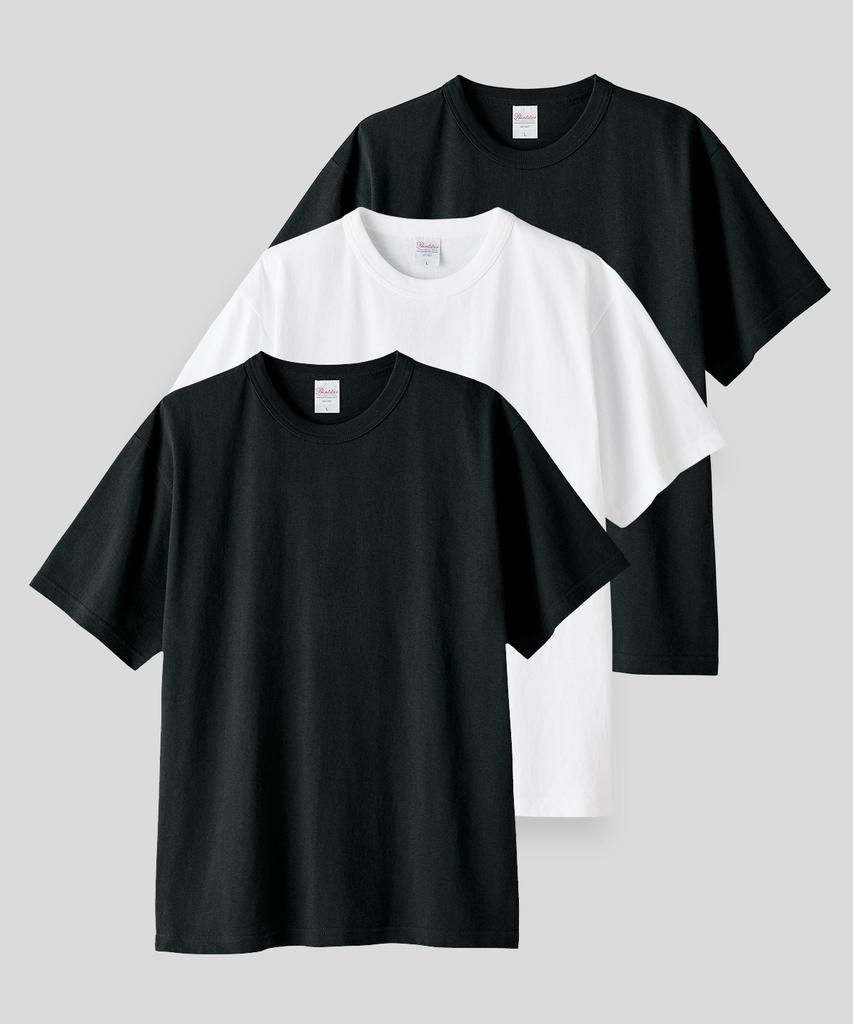 Peulinteuseuta [3Pack] 16-Count Oe High Grade Rib Binding Short Sleeve T-Shirt