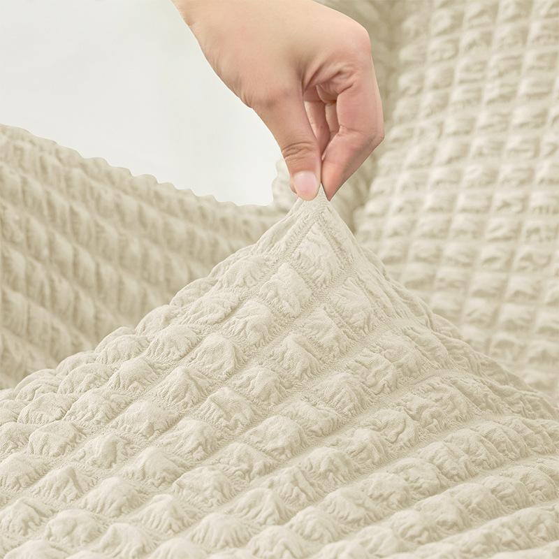 Solid Color Seersucker Lazy Boy Sofa Covers Relax Sofa Slipcovers Stretch All-inclusive Lounge Tatami Chair Cover Balcony