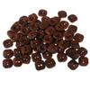 100pcs Square 2-holes Wooden Replacement Buttons Sewing Repair Buttons 13mm