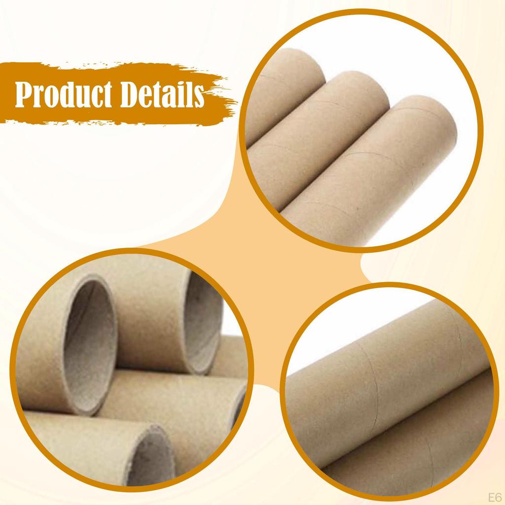 8 Stück Versandhülsen Bastelrollen für Bastelarbeiten Malen Dokumente Aufbewahrungsröhren Dick