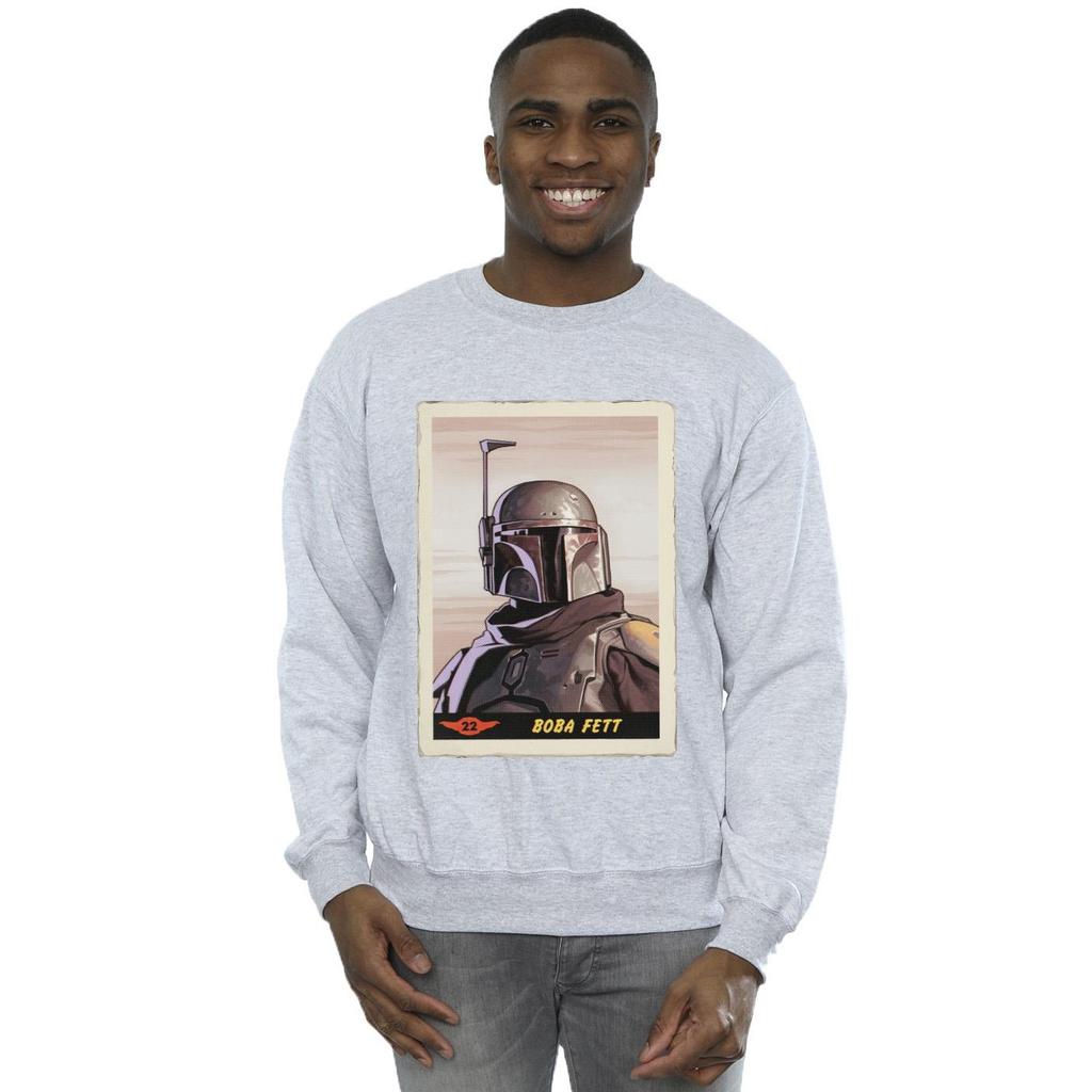 Star Wars Mens The Mandalorian Boba Fett Sweatshirt
