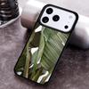 Monstera Flower Tropical Green Leaves Phone Case for iPhone 17 16 15 Pro Max Air 14 13 12 11 Plus Shockproof Capa Cover