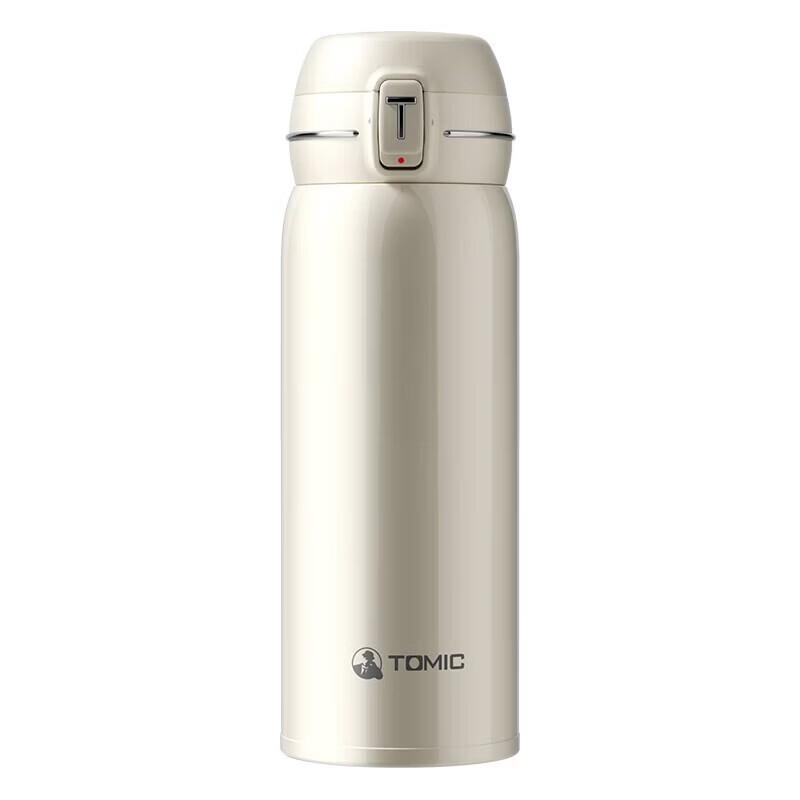 TOMIC Pure Titanium Pop-Up Lid Insulated Bottle