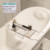 TLXT Bathtub Pillow, Mat & Rack Set