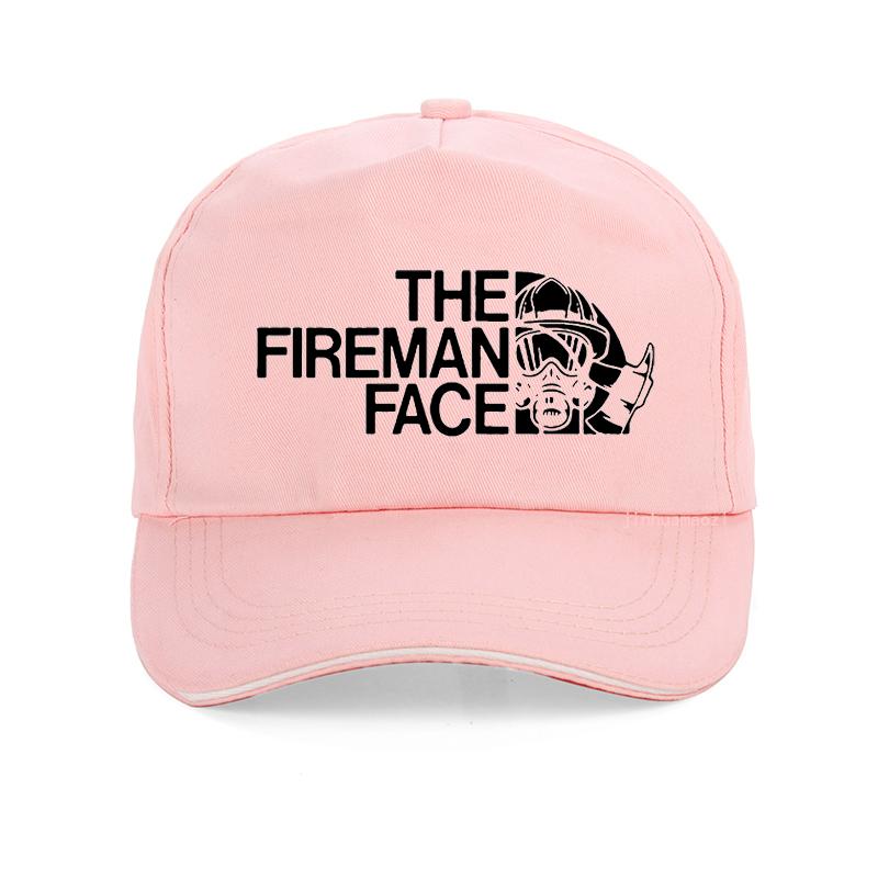 Funny The Firefighter Face Baseball Cap Fireman Gifts Summer Style Adjustable Dad Hat Men Women Snapback Hats