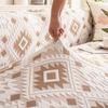 1PC-Bohemian style living room sofa cover autumn and winter anti cat scratch straight row all inclusive sofa cover