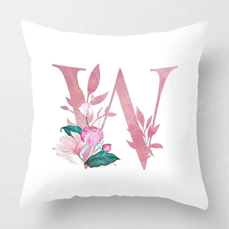 Bedroom Living Room Sofa Cushion Cover Letter Word Pattern Pillow    Home Decor Throw
