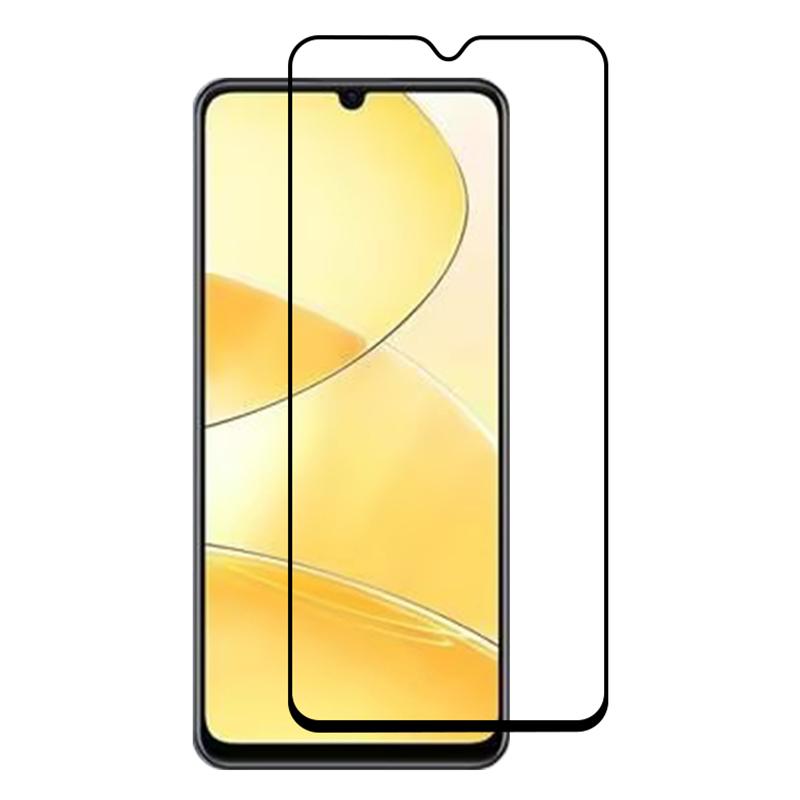 

RURIHAI For Realme C53 (Global)/C53 (India)/C51 Secondary Hardening High Aluminum-silicon Glass 0.26mm 2.5D Screen Protector Film Type A