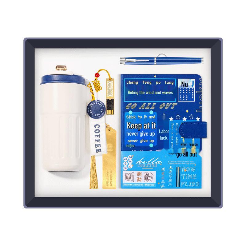 Graduation Gift: Golden College Entrance Exam Notebook Set - Perfect Graduation Souvenir for Students
