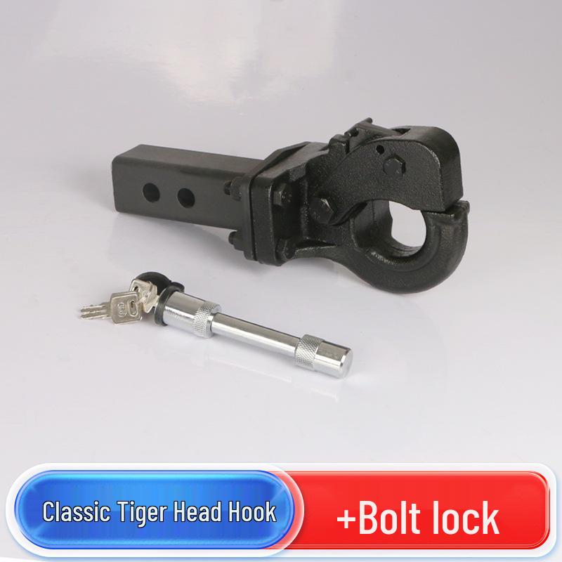Equation Leopard 8 Rear Tow Hook for Trailer Hitch - Original, Modified, Special Rogue, Tiger Head Design