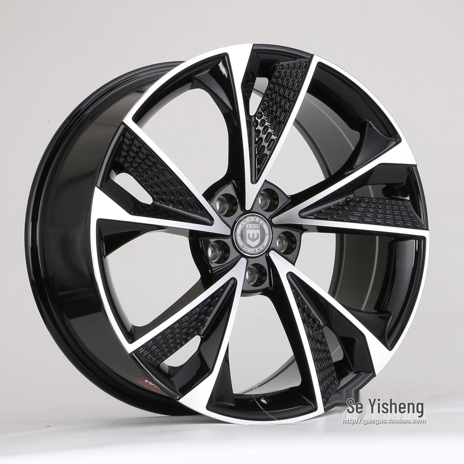 Shun Yi 19-inch Civic Accord Wheels with Phi Crocodile Leather, compatible with Sagitar A418 16x7J