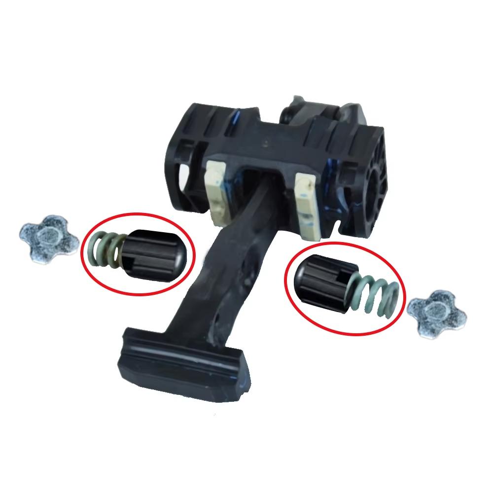 4Pcs Auto Door Check Strap Repair Kit Stopper Damping Clips Nylon For Opel Astra H III 2004 2005 2006 2007 2008 2009 2010 - 2015