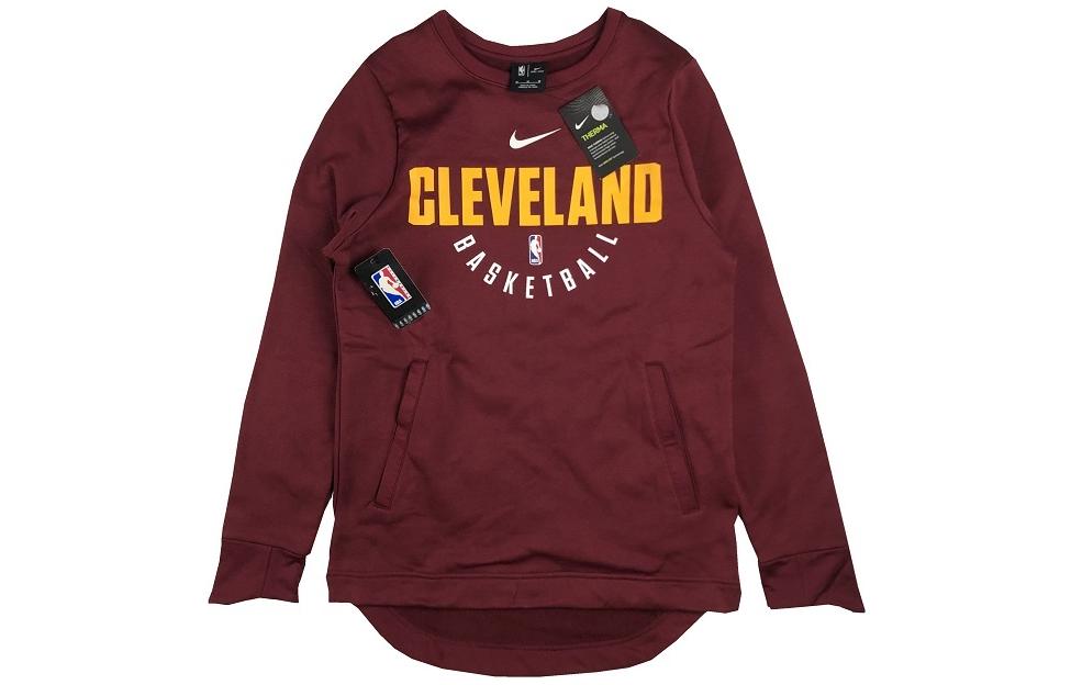 Nike Sweatshirts Men s Burgundy Crew Neck Thickened Regular 865254-677 S