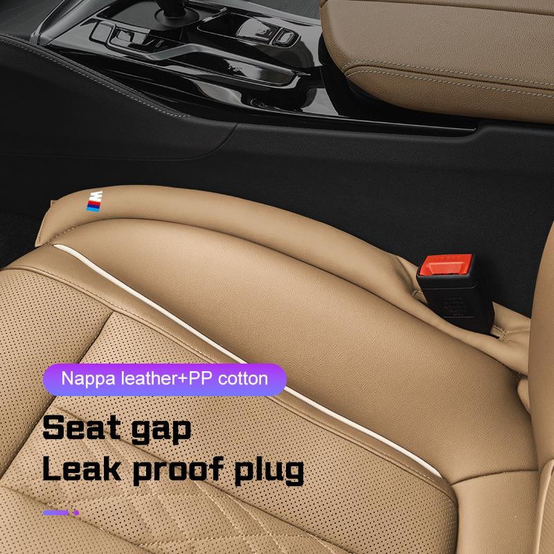 2026 Hot Car Seat Gap Filler Soft Car Styling Padding Leather Leak Pad For BMW M M3 M5 M6 E36 E46 E91 F48 F25 F10 F20 G30 X1 X3 X5 X6 X7 jdsg40