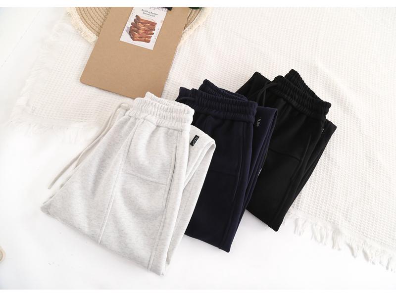 Women's High Waist Slimming Wide-Leg Sweatpants - Versatile Spring/Autumn Casual Banana Pants