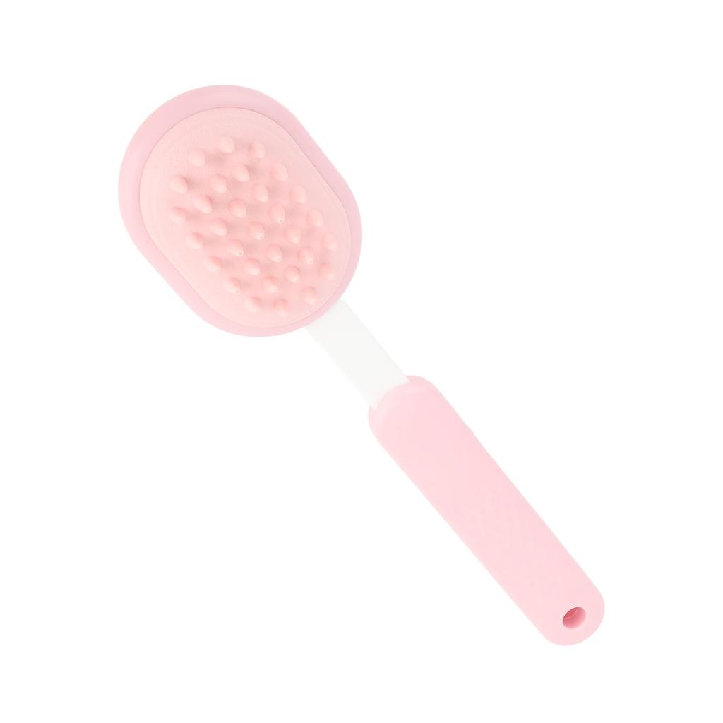 Silicone Massage Hammer Long Handheld Telescopic Body Relaxation Double Sided Manual Back Knock