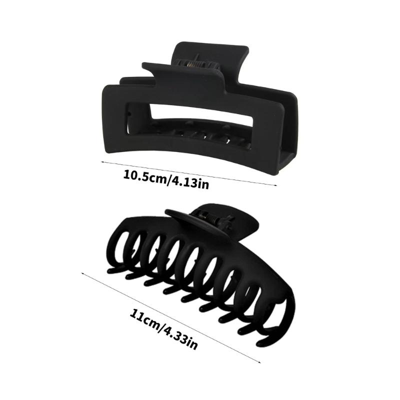 Large Hair Clip Set For Acrylic Barrettes Slip Hair Accessories For Women