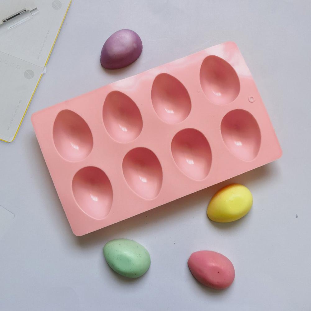 Easter Egg Shaped Chocolates Made Easy with Silicone Form Enjoyable Baking