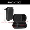 Charger Storage Bag Durability EVA Case with Meshed Pocket and Elastic Straps For Secure Travel Organization