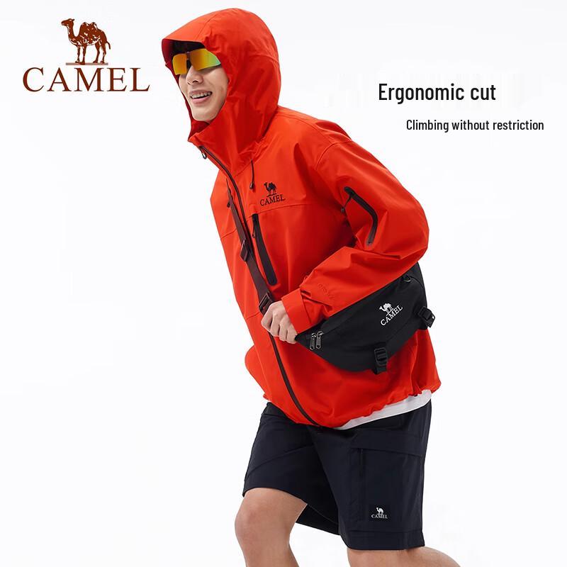 Camel Unisex Outdoor Windproof Waterproof Jacket A35BF00079
