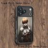F-Fear H-Hunger Phone Case For iPhone 17,16,15,14,13,12,11,Pro,Max,Plus,X,XS,SE4,E,Mini Black Thickened Border Case