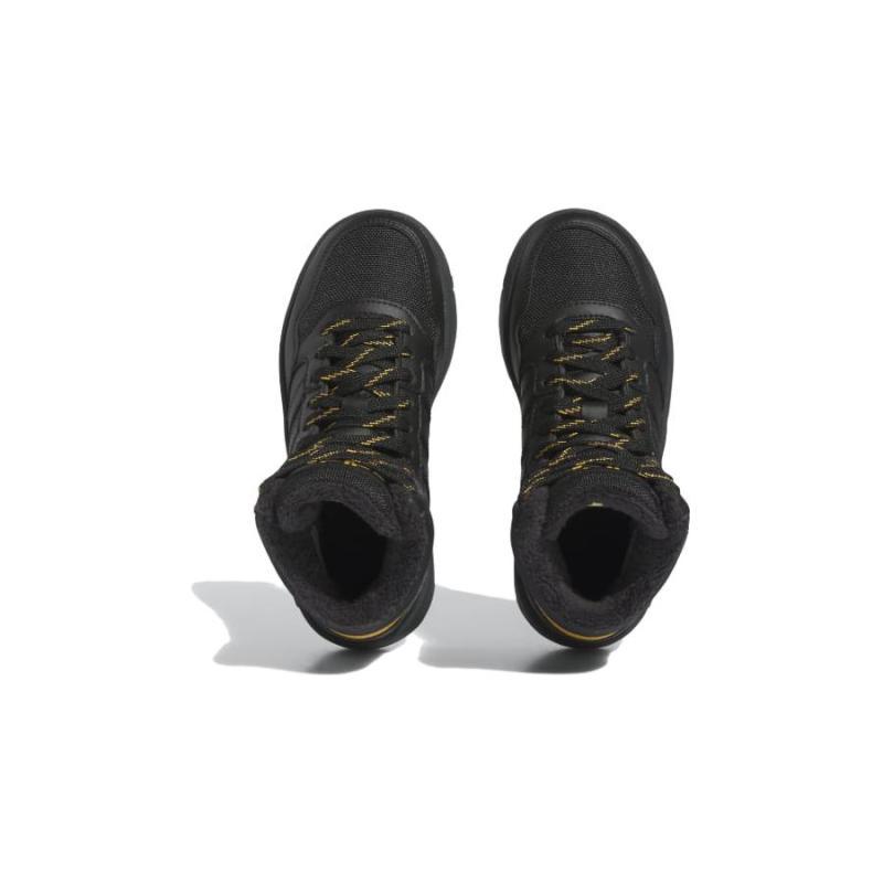 adidas Hoops 3.0   Mid J 'Black Preloved Yellow' Sneakers IF7736
