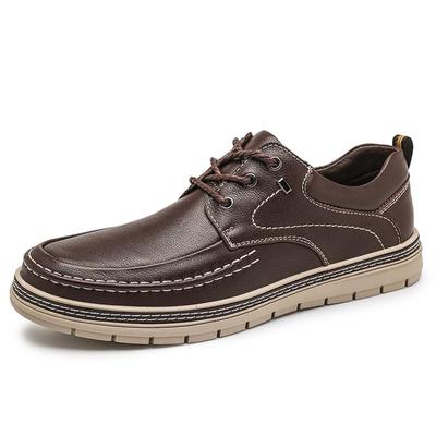 Sapatos Masculinos De Couro Genuíno Tendência Confortável Sapatos Casuais Mocassins Masculinos Sapatos Baixos