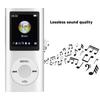 1.8 Inch LCD Screen MP3 Player Mini Portable MP3 Music Player Stylish Aluminum Alloy Lossless Sound Slim for Running