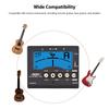 Btuty Guitar Tuner for Chromatic and Backlit LCD Display Portable Guitar Tuner with Pickup Professional Metronome AROMA G Guitar, Bass, Violin,