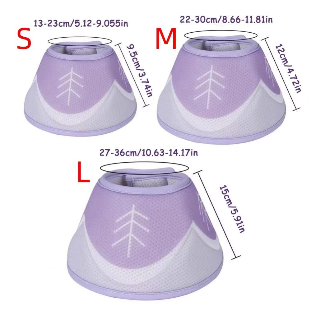 Flower Printing Pet Elizabeth Circle 3D Cat Dog Grooming Cover Pet Protective Cover for Dogs Cats