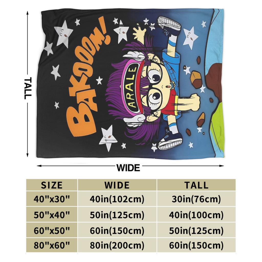 Dr. Slumps Blanket Quality Super Warm Throw Blanket Spring Child Couch Bed Print Bedspread
