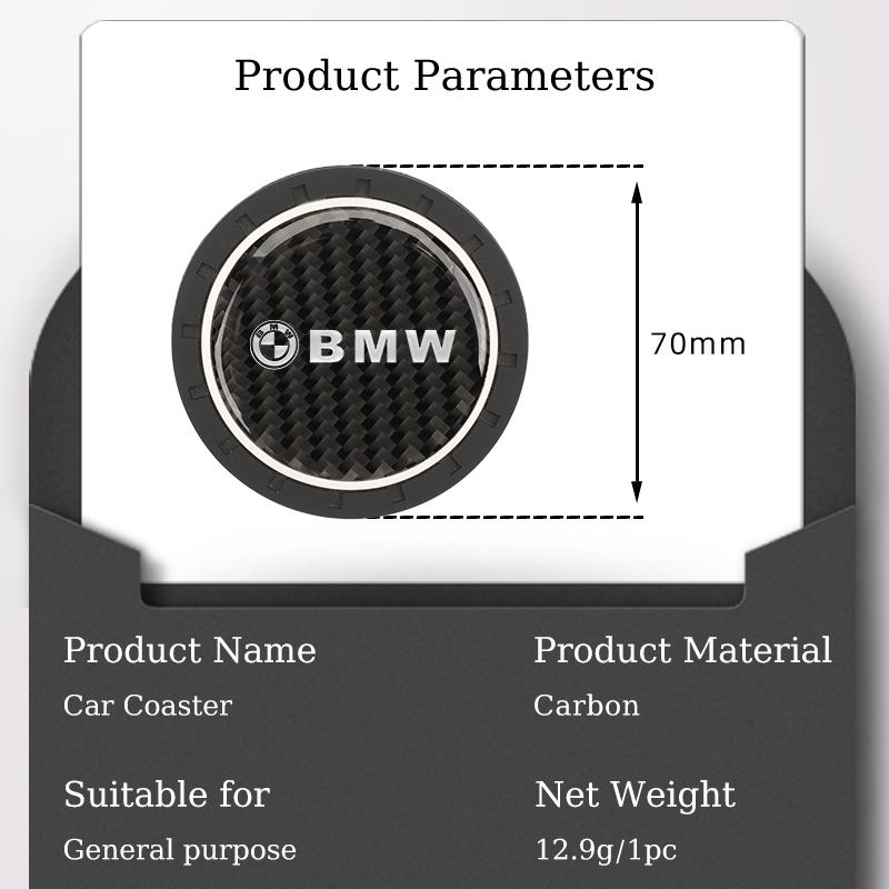 2025 Hot Car Interior Water Cup Mat For BMW E46 E90 E60 F30 F10 E39 E36 F20 G30 G20 E87 E92 E91 E30 F11 F31 X1 X2 X3 X5 X4 X5 X6