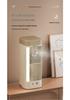 USB Mini Air Cooler Fan with Night Light - Indoor Water-Cooled Electric Fan with Spray for Dormitory