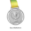 Gold Silver Bronze Award Medal Winner Reward Football Competition Prizes Award Medal for Souvenir Gift Outdoor Sport Kids Toys